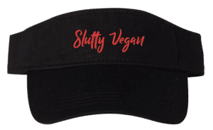 Slutty Vegan uniform visor